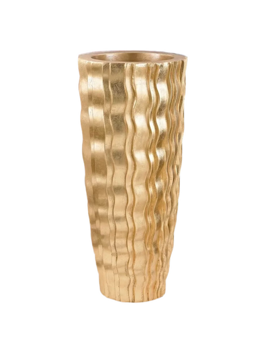 Entryway Fiberglass Wave Vase