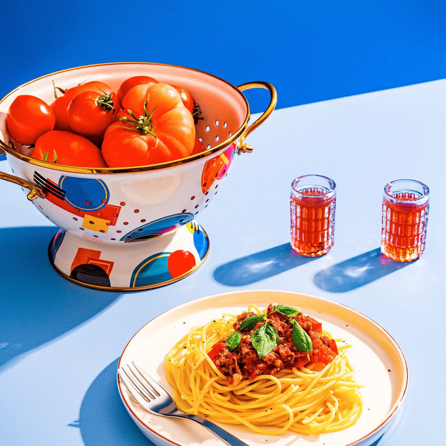 Balinci Enamel Colander