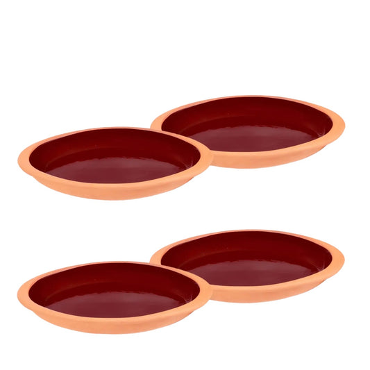Ginger 4 Piece Clay Cookware Set