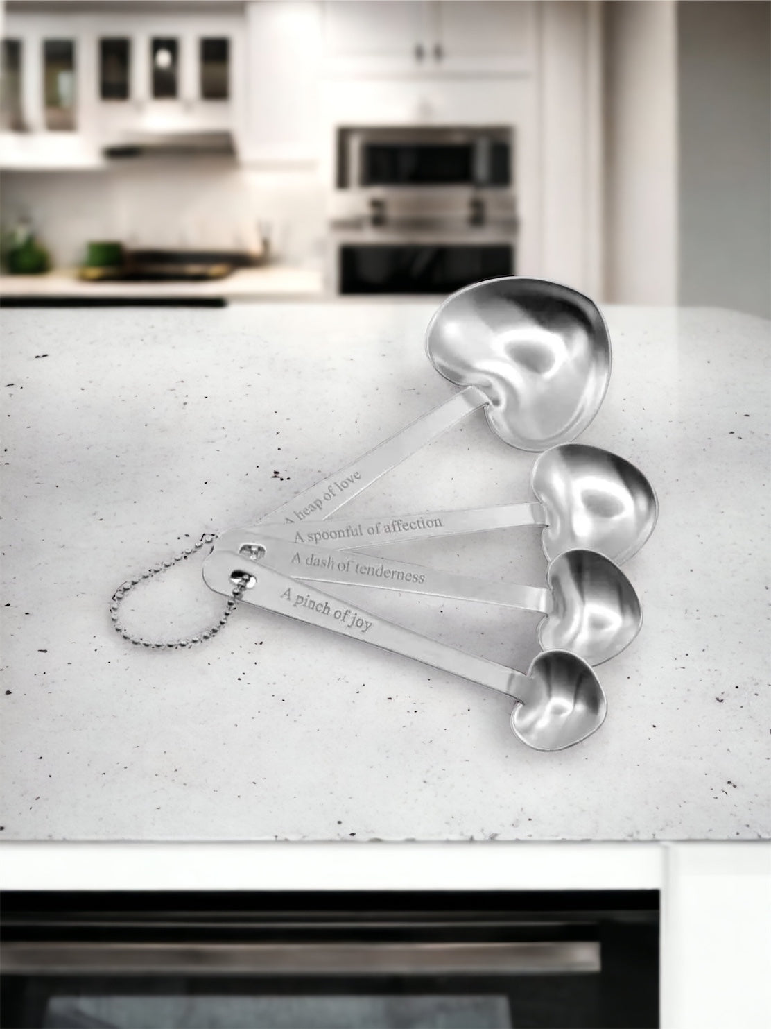 A Spoonful of Love- Measuring Spoon Set Hearts